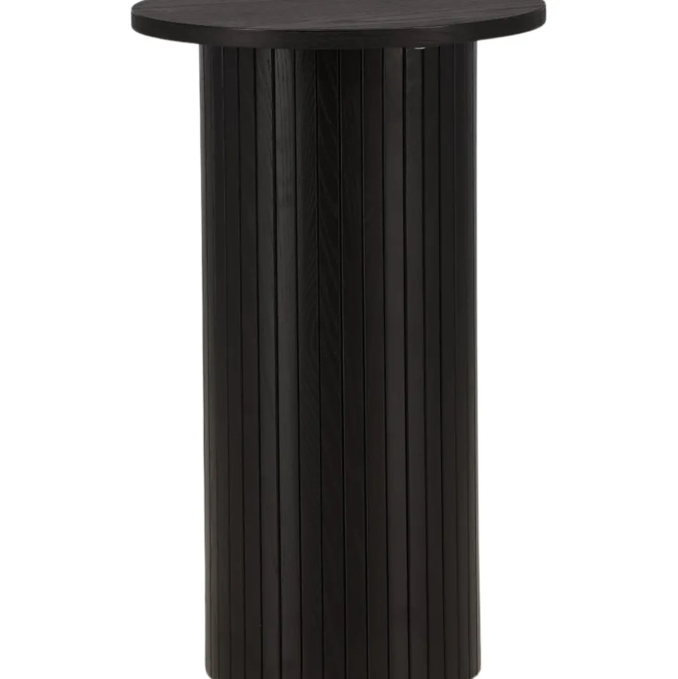 Bianca sidobord Ø40 cm - Svart