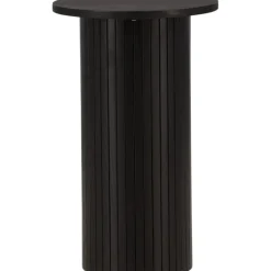 Bianca sidobord Ø40 cm - Svart