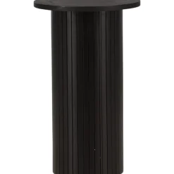 Bianca sidobord Ø40 cm - Svart