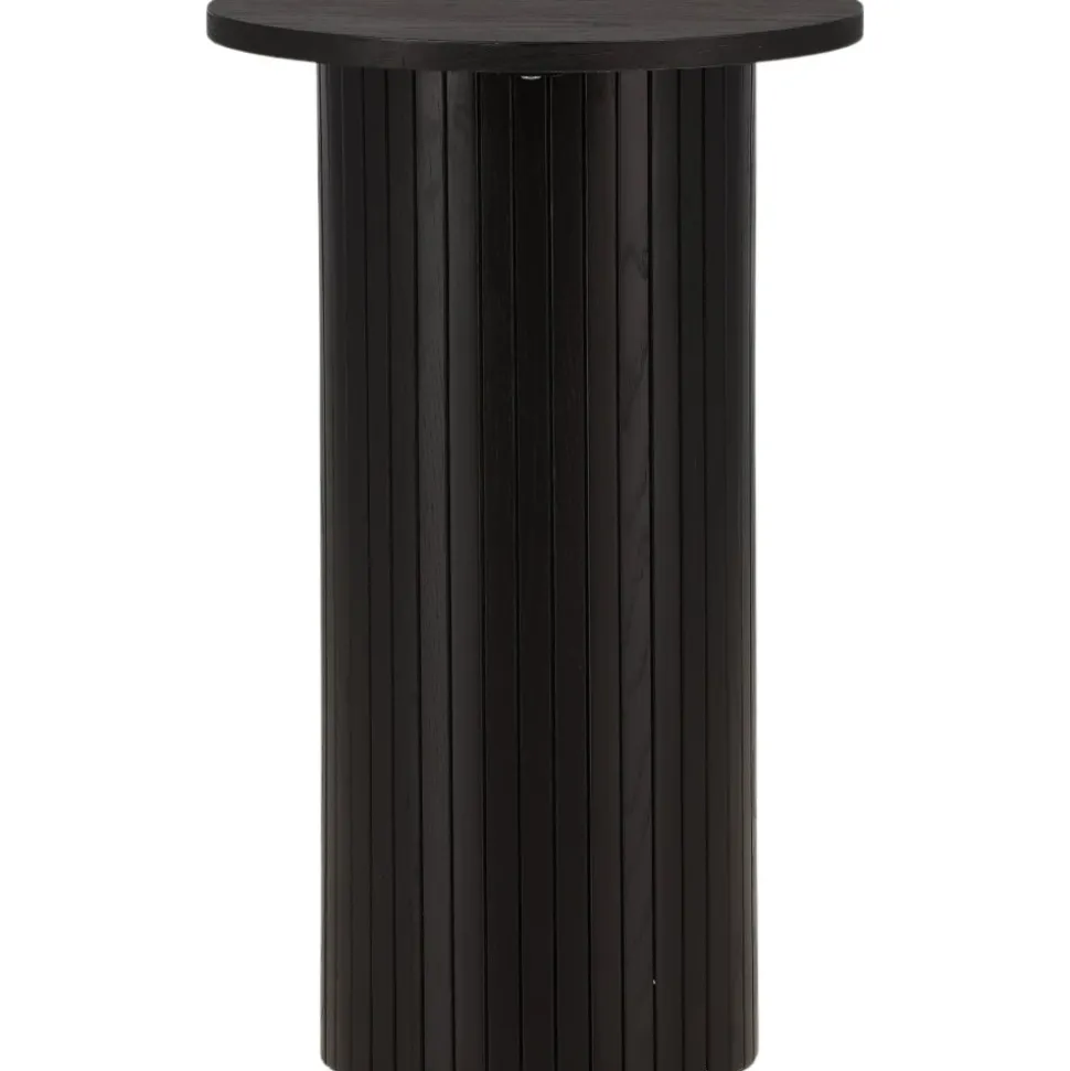 Bianca sidobord Ø40 cm - Svart