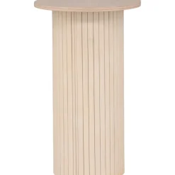 Bianca sidobord Ø40 cm - Whitewash