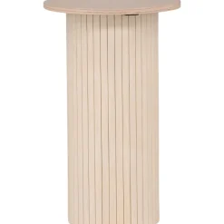 Bianca sidobord Ø40 cm - Whitewash