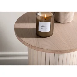 Bianca sidobord Ø40 cm - Whitewash