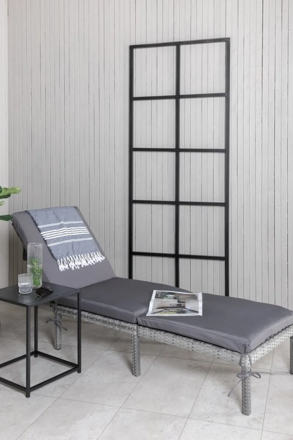 Bilbao solsäng - Grå