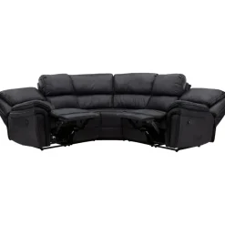 Biosoffa recliner i svart PU