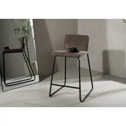 Bisbee barstol - Mörkgrå