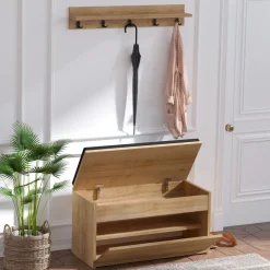 Bobby hallmöbel - Ek/svart