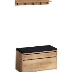 Bobby hallmöbel - Ek/svart