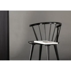 Bobby matstol - Svart