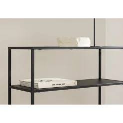 Bogota sidobord 30 x 80 cm - Svart