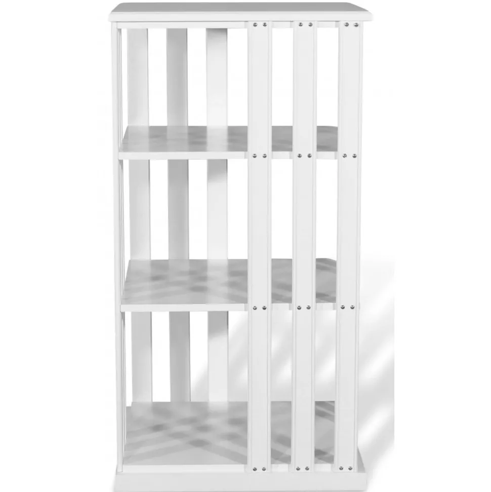 Boksnurra vit - Roterbar 360º - höjd 100 cm