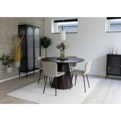 Bolton matbord Ø120 cm - Valnöt