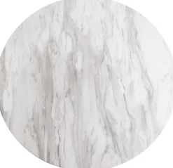 Bolzano Barbord 70 x 70 cm - Marmorimitation/mässing