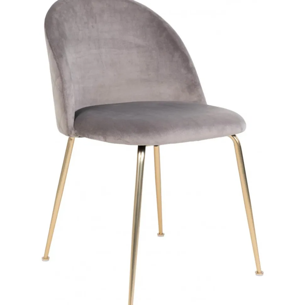 Bolzano matgrupp - Vit/grå + 4.00 x Stolsdyna