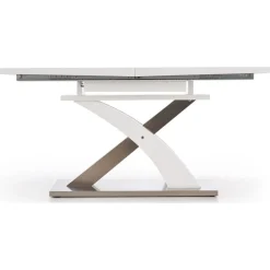 Bonita matbord 160-220 cm - Vit högglans