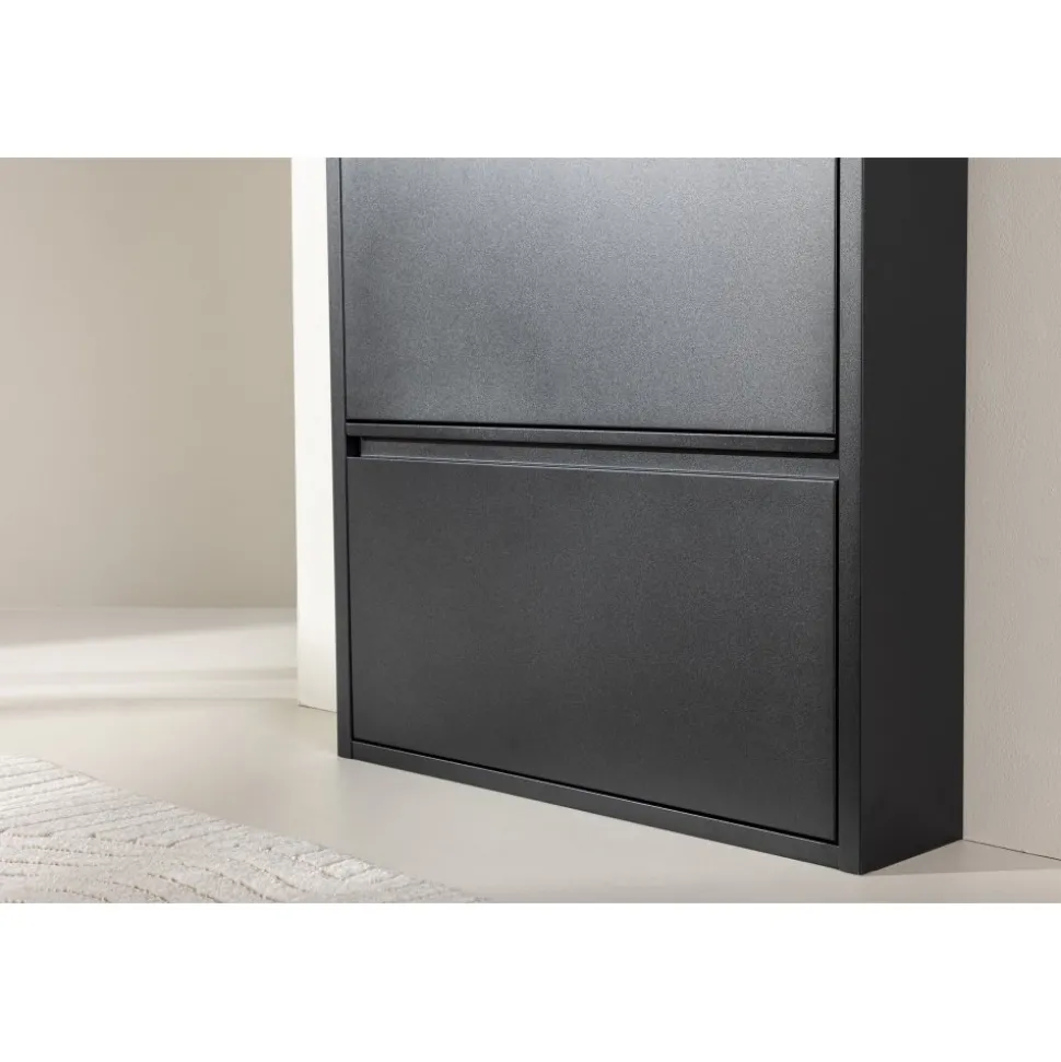 Bonito skoskåp - Svart