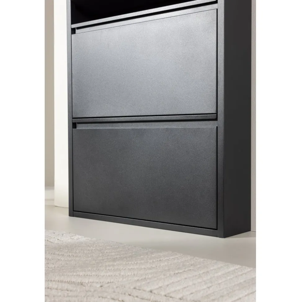 Bonito skoskåp - Svart