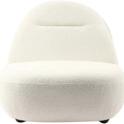 Boogi fåtölj i offwhite Boucle / Teddy