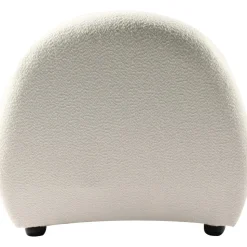 Boogi fåtölj i offwhite Boucle / Teddy