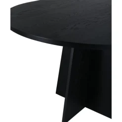 Bootcut matbord 230 x 115 cm - Svart