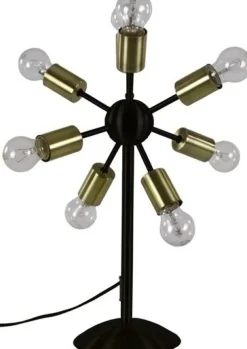 Bordslampa Stråla - Svart / mässing