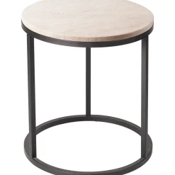 Bordsskiva travertin - Ø50 cm