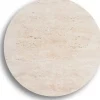 Bordsskiva travertin - Ø85 cm