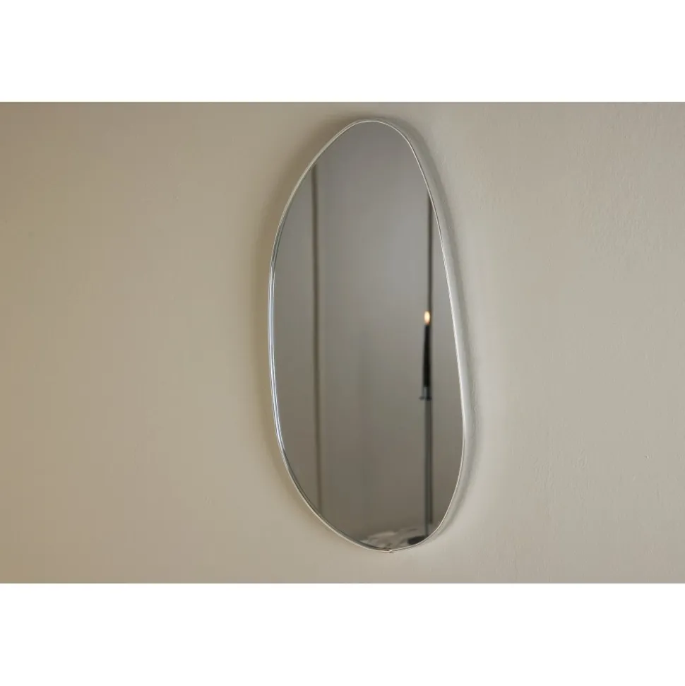 Borgholm spegel 55 x 30 cm - Silver
