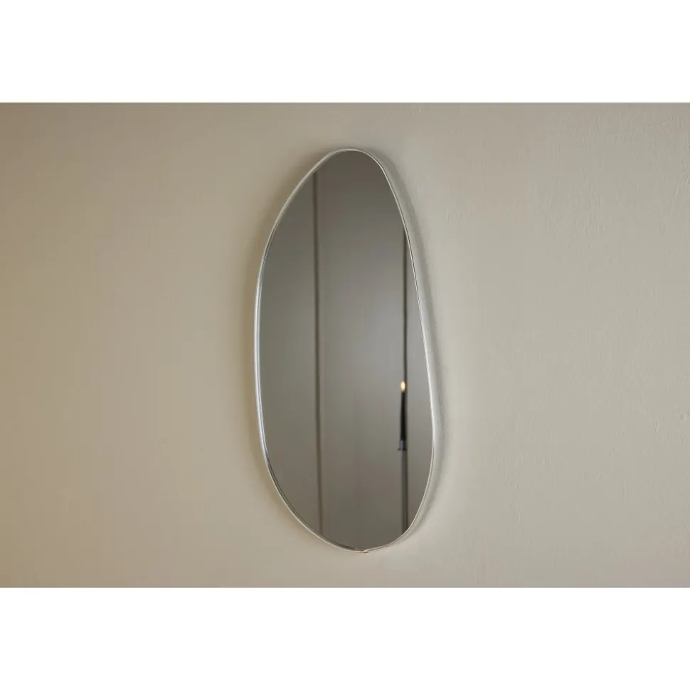 Borgholm spegel 55 x 30 cm - Silver