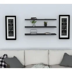 Boss vägghylla - Antracit