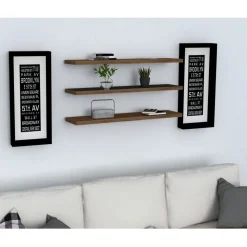 Boss vägghylla - Valnöt