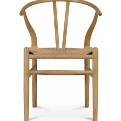 Brandon matstol - Natur / Repsits + Textilrengöring för möbler