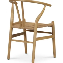 Brandon matstol - Natur / Repsits + Textilrengöring för möbler