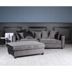 Brandy lounge fotpall XL - Valfri färg!