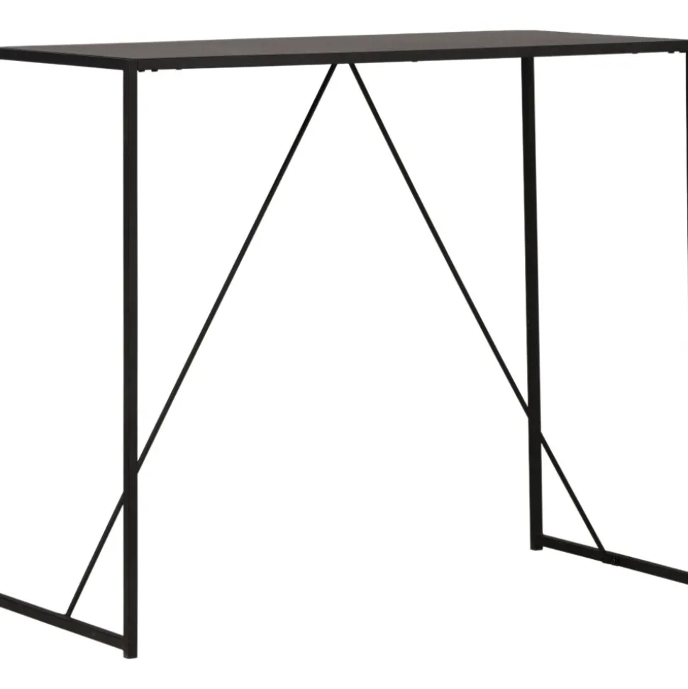 Brea barbord 120 x 60 cm - Svart