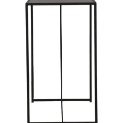 Brea barbord 120 x 60 cm - Svart