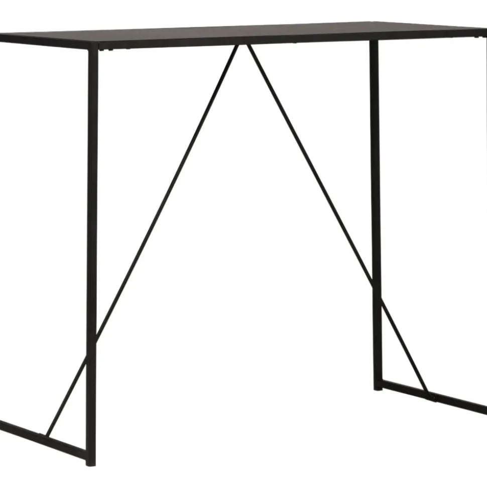 Brea barbord 120 x 60 cm - Svart