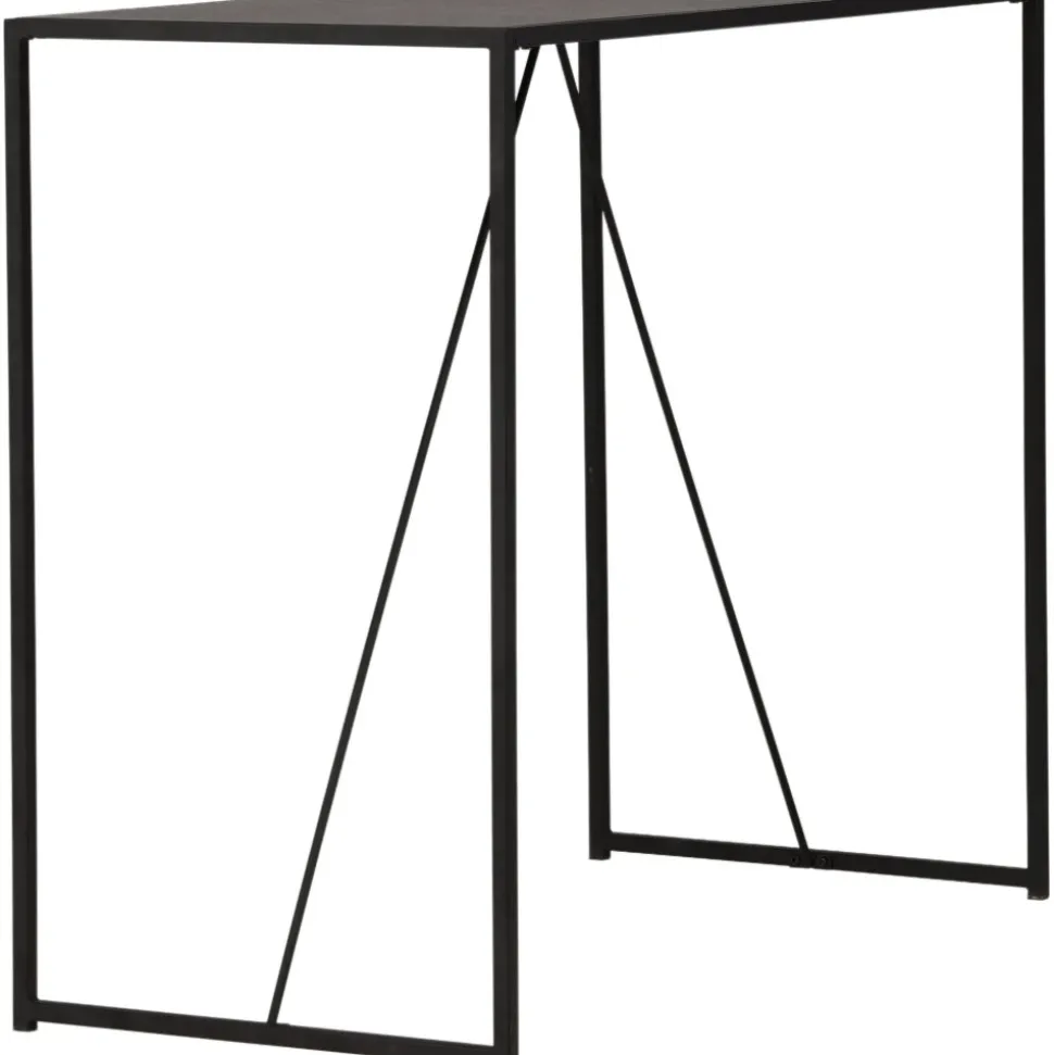 Brea barbord 120 x 60 cm - Svart