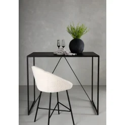 Brea barbord 120 x 60 cm - Svart