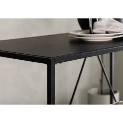 Brea barbord 120 x 60 cm - Svart