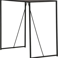 Brea barbord 120 x 60 cm - Svart