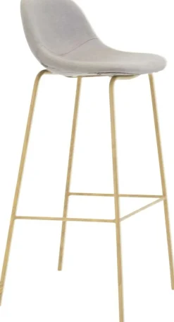 Bridge barstol - Ekimitation/grå