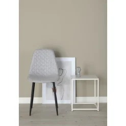 Bridge Diamond matstol - Grå tyg