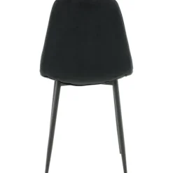 Bridge Diamond matstol - Svart sammet