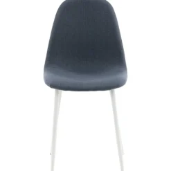 Bridge matstol - Blå/vit