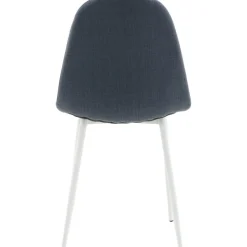 Bridge matstol - Blå/vit