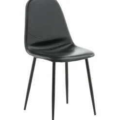 Bridge matstol - Svart PU