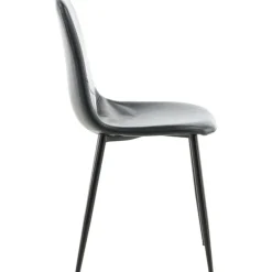 Bridge matstol - Svart PU