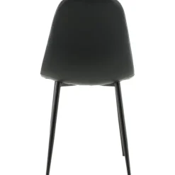 Bridge matstol - Svart PU