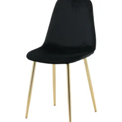 Bridge matstol - Svart/mässing